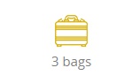 3 bags